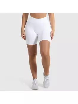 Спортивные шорты SMILODOX Cetrina Scrunch, белый