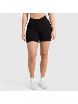 Спортивные шорты SMILODOX Cetrina Scrunch, черный