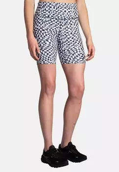 Спортивные шорты SPARK 8" TIGHT Brooks, цвет speed check bw