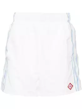 Спортивные шорты средней посадки CASABLANCA, белый