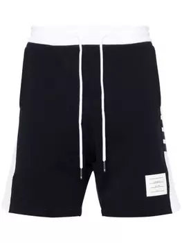 Спортивные шорты средней посадки Thom Browne, синий