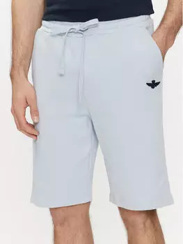 Спортивные шорты стандартного кроя Aeronautica Militare, синий