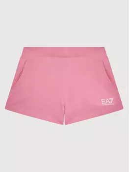 Спортивные шорты стандартного кроя Ea7 Emporio Armani, розовый