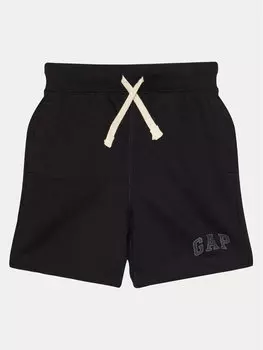 Спортивные шорты стандартного кроя Gap, черный