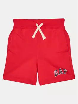 Спортивные шорты стандартного кроя Gap, красный