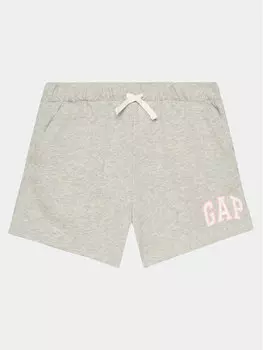 Спортивные шорты стандартного кроя Gap, серый