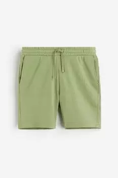 Спортивные шорты стандартного кроя H&M, зеленый