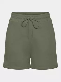 Спортивные шорты стандартного кроя Pieces, зеленый