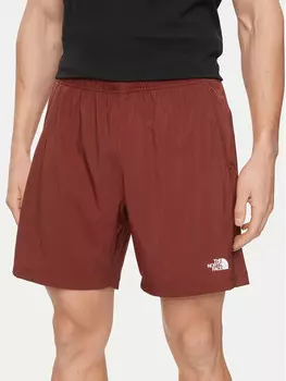 Спортивные шорты стандартного кроя The North Face, красный