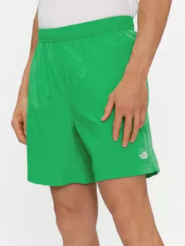 Спортивные шорты стандартного кроя The North Face, зеленый