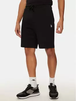Спортивные шорты стандартного кроя U.S. Polo Assn., черный