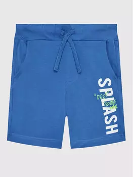 Спортивные шорты стандартного кроя United Colors Of Benetton, синий