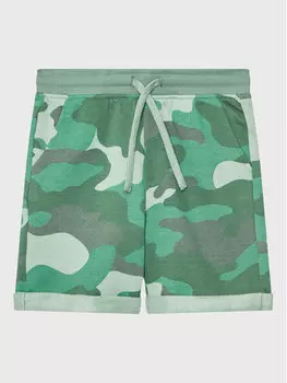 Спортивные шорты стандартного кроя United Colors Of Benetton, зеленый