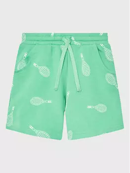 Спортивные шорты стандартного кроя United Colors Of Benetton, зеленый