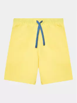 Спортивные шорты стандартного кроя United Colors Of Benetton, желтый