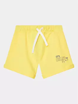 Спортивные шорты стандартного кроя United Colors Of Benetton, желтый