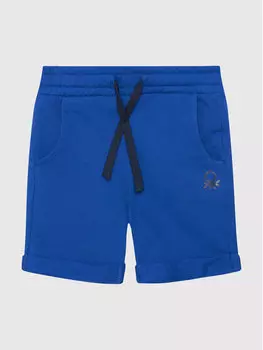 Спортивные шорты стандартного кроя United Colors Of Benetton, синий