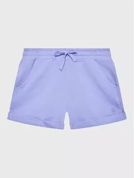 Спортивные шорты стандартного кроя United Colors Of Benetton, фиолетовый