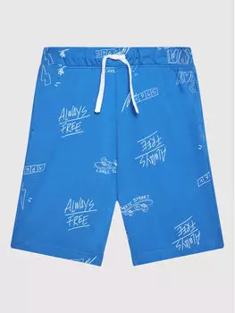 Спортивные шорты стандартного кроя United Colors Of Benetton, синий