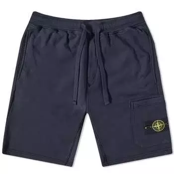 Спортивные шорты Stone Island Garment Dyed, темно-синий
