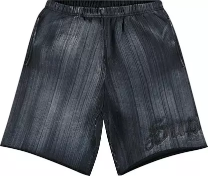 Спортивные шорты Supreme Brush Stroke Sweatshort 'Black', черный