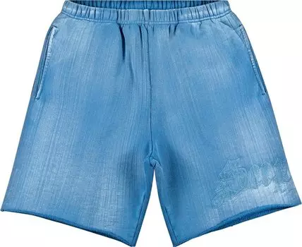 Спортивные шорты Supreme Brush Stroke Sweatshort Pale Royal, синий