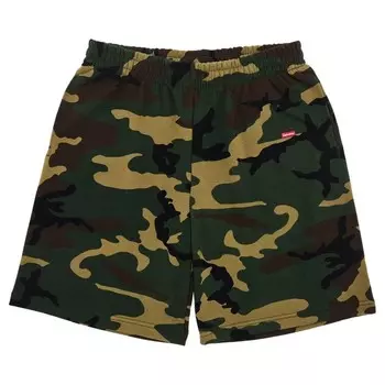 Спортивные шорты Supreme Small Box Sweatshort, цвет Woodland Camo