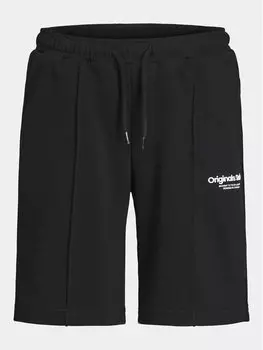 Спортивные шорты свободного кроя Jack&Jones, черный
