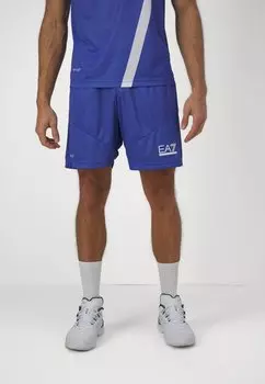 Спортивные шорты TENNIS PRO SHORTS GRAPHIC EA7 Emporio Armani, цвет marlin