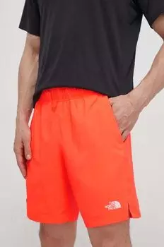 Спортивные шорты The North Face, оранжевый
