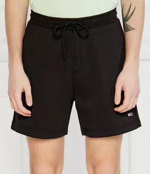 Спортивные шорты Tommy Jeans Regular Fit, черный
