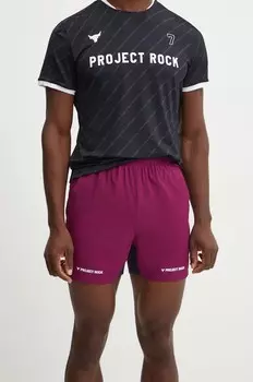 Спортивные шорты Under Armour Project Rock, фиолетовый