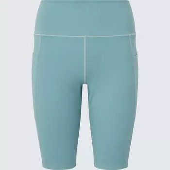 Спортивные шорты Uniqlo Dry Sweat, зеленый