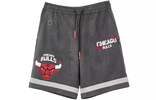 Спортивные шорты унисекс JACK&JONESxNBA, серый GRISAILLE