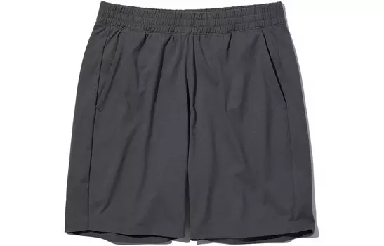Спортивные шорты унисекс Stone Gray Uniqlo, серый