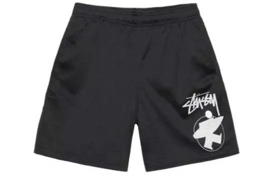 Спортивные шорты унисекс Stussy, цвет Black