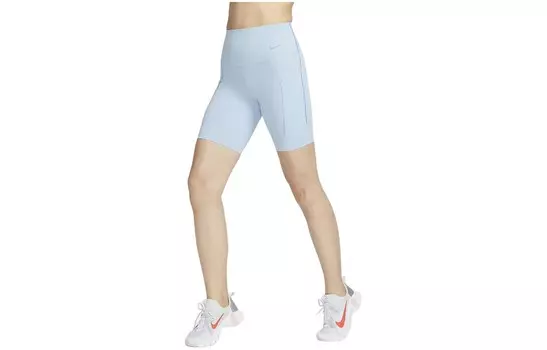 Спортивные шорты Universa женские светло-голубые Nike