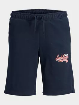 Спортивные шорты узкого кроя Jack&Jones, синий