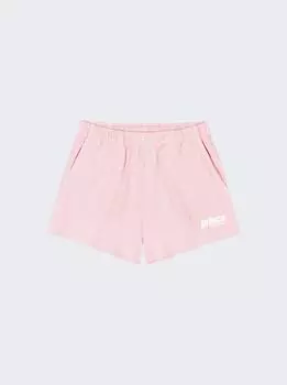 Спортивные шорты в стиле диско Prince Sporty & Rich, цвет baby pink and white