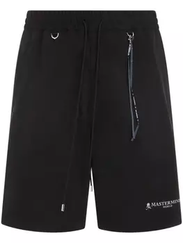 Спортивные шорты в стиле колор-блок Mastermind World, черный