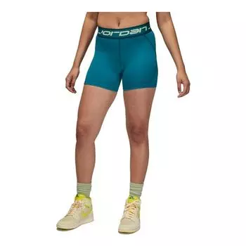 Спортивные шорты (WMNS) Air Jordan Sport 5" Shorts 'Teal'