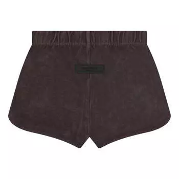 Спортивные шорты (WMNS) Fear of God Essentials SS23 Terry Beach Short 'Plum', коричневый
