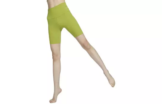 Спортивные шорты Zenvy женские грушевидно-зеленые Nike