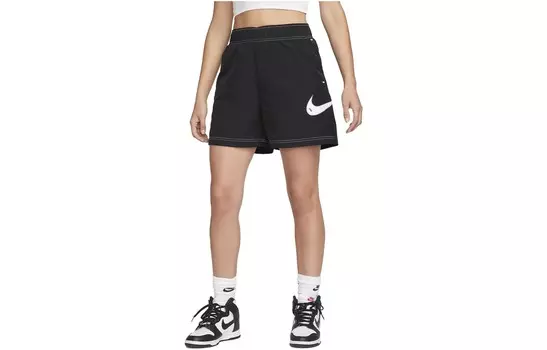 Спортивные шорты женские черные Nike
