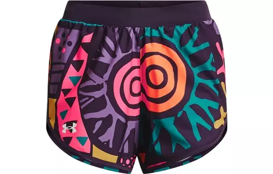 Спортивные шорты женские фиолетовые Under Armour