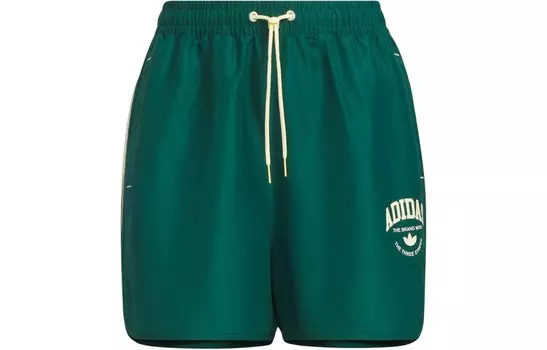 Спортивные шорты женские лесные зеленые Adidas Originals