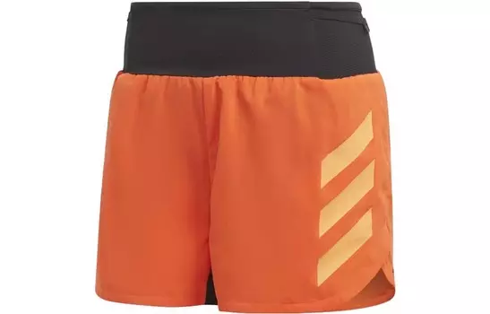 Спортивные шорты женские оранжевые Adidas
