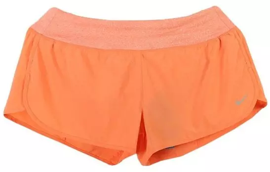 Спортивные шорты женские оранжевые Nike
