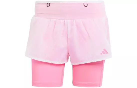 Спортивные шорты женские розовые Adidas