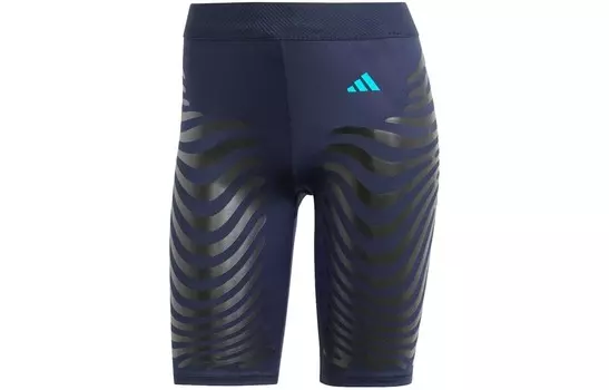 Спортивные шорты женские синие Adidas